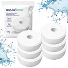 Bezzapachowe wkłady do pochłaniacza wilgoci AquaFloow tabletka 6x430g osuszacz powietrza, absorber, na wilgoć, 20 m³