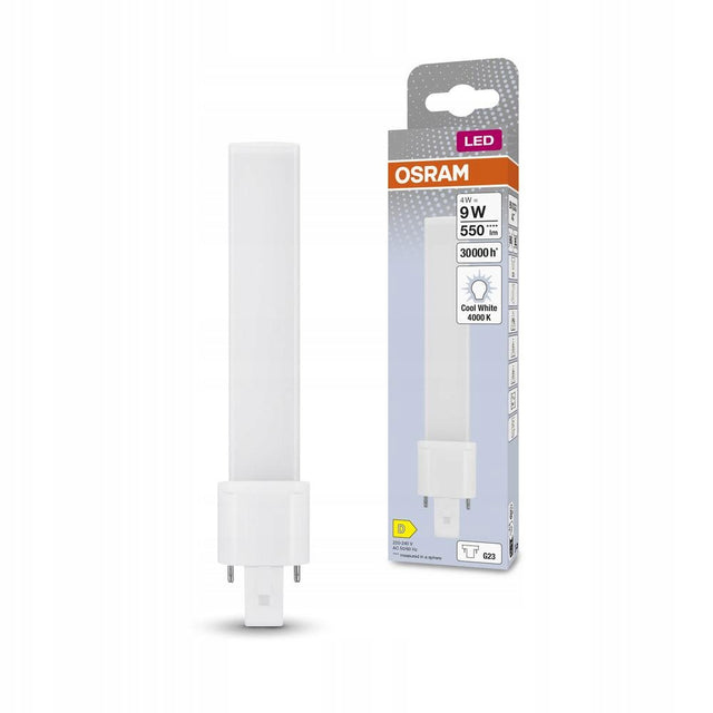 Świetlówka G23 4W 550lm 4000K Neutralna osram Dulux S lampa kompaktowa liniowa do opraw oświetleniowych