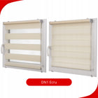 Rolety roleta dzień NOC 78 x 150 cm nowoczesne rolety okienne wewnętrzne bezinwazyjny montaż, regulacja zaciemnienia