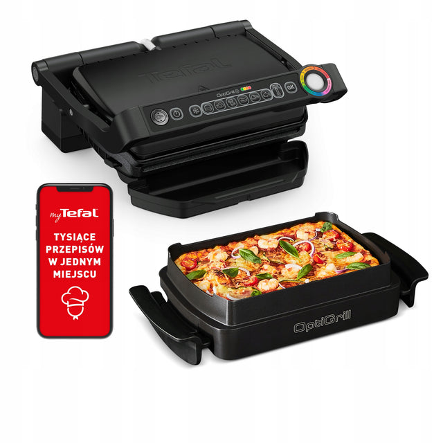 Grill elektryczny tefal OptiGrill+ GC7148 nominalna