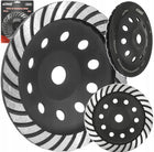 Tarcza do szlifowania betonu garnkowa turbo 180mm ze 110 sztuk