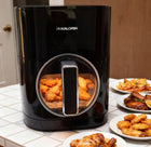 Frytkownica beztłuszczowa 2 grzałki AIR fryer XL 6l 2000W góra+dół dualheat czarny