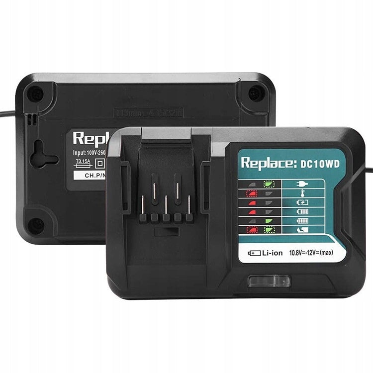 ŁADOWARKA DC10WD DO BATERII MAKITA 10.8V 12V CXT BL1016 BL1041B urządzenie do ładowania akumulatorów elektronarzędzi