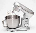 Robot kuchenny mikser planetarny berlinger urządzenie do ciasta, ubijania i ucierania, misa 5,5 l, 10 prędkości, 1500