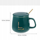 Zestaw kubek podgrzewany podstawka podgrzewacz wody herbaty kawy prezent ceramiczny 340 ml do napojów