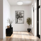 Lampa Sufitowa Plafon LED 2x E27 Okrągły Biały Natynkowy Oprawa Sufitowa do salonu, kuchni i korytarza, na wymienne