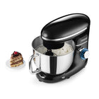Robot kuchenny planetarny mikser BlackChef misa 6l duża MOC 3000W do ciasta, ubijania i miksowania, 6 prędkości, stal