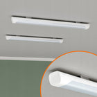 Lampa LED Oprawa Sufitowa 45W 90cm 5400lm Garaż Biała Mocna premium 230V plafon prostokątny, neutralna barwa światła do