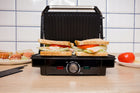 Grill elektryczny opiekacz kontaktowy stołowy rozkładany panini 1600W nominalna