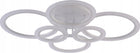 Lampa sufitowa LED zyrandol ring matowy biały 132W vargo + pilot DL1005 plafon okrągły ze zmienną barwą światła