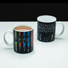Kubek - Star Wars Weapon 300 ml zmieniający się ceramiczny gadżet do kawy i herbaty, termoaktywny