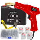Spawarka 100W do plastiku tworzywa 1000 zszywek NÓŻ łamany szczypce walizka zszywacz termiczny do naprawy pękniętych