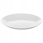 Talerzyki talerze białe komplet 6 szt. IKEA OFTAST śniadaniowe 19 cm sałatkowe, przystawkowe, szklane, okrągłe, do
