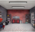 Panel LED Sufitowy Plafon 50W 5250 lm Natynkowy 120 x 30cm premium czarny oprawa oświetleniowa prostokątna, wymienny