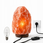 LIVELLO LAHORE Lampa solna himalajska bryła naturalna 3-5 kg JONIZATOR lampka z kryształu soli, ozdoba do sypialni i