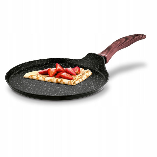 Patelnia do naleśników Indukcja pancakes GAZ Konighoffer Arte 26 cm omlety, placuszki, powłoka nieprzywierająca, kuchenka ceramiczna i elektryczna