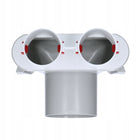 Skrzynka rozprężna 2X75 / 125 vents flexivent rekuperacja rozdzielacz powietrza do wentylacji mechanicznej, element
