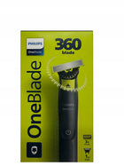 Golarka Philips OneBlade z ostrzem 360 - 3 nasadki foliowa