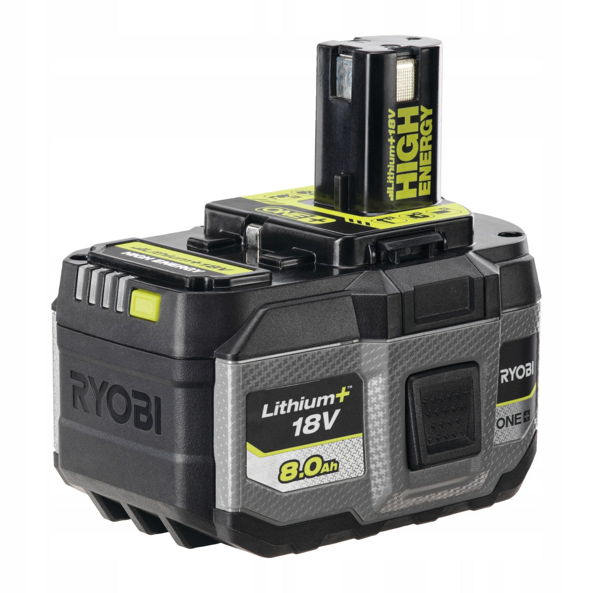 RYOBI AKUMULATOR LITHIUM+ HIGH ENERGY 8.0AH 18V ONE+ RB1880T . bateria Li-Ion do elektronarzędzi, zasilanie narzędzi