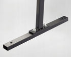 Ławka cmentarna składana przykręcana ze stopą stabilna 68cm siedzisko nagrobne, do odwiedzin na cmentarzu, udźwig 200