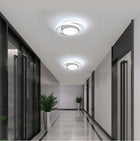 Lampa Sufitowa LED Plafon Okrągły Nowoczesny do Salonu 32W 6500K 2500lm biała oprawa, zimna barwa światła, sypialnia