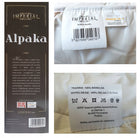 Kołdra AMW Imperial Alpaka 220x200 wełniana całoroczna, bawełniane poszycie, antyalergiczna dla alergików