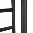 Kwietnik metalowy stojak na kwiaty doniczki stojący 7 półek wysoki craft regał do roślin 120 cm brązowy czarny