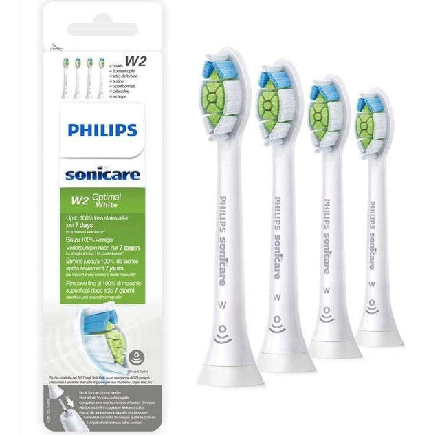 4 szt Końcówki do szczoteczki Philips Sonicare W2 hx6064 Optimal White