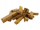 Rozpałka 60dm3 Suche Drewno Rozpałkowe Dąb Podpałka DR-18KG Transwood do kominka i pieca, wilgotność 8–12%, granulacja