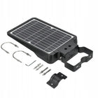 Lampa oprawa uliczna solarna LED 15W 4000K z czujnikiem ruchu wodoodporna naświetlacz zewnętrzny 1600 lm IP65 światło