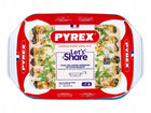 Naczynie żaroodporne do zapiekania lasagne pyrex 39x25 cm forma szklana prostokątna 4 l, do piekarnika, mikrofali