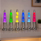 LAMPKA NOCNA LAMPA WODNA RELAKSUJĄCA Z WOSKIEM LAWA DZECIĘCA OZDOBNA RGB nocna, stołowa no nagrzewa się bezbarwny