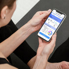 Waga Łazienkowa Analityczna 57 Parametrów Apple Health, Google Fit, wifi elektroniczna biały