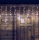 SOPLE ZEWNĘTRZNE LAMPKI 500LED IP44 ŚWIATŁO STAŁE KURTYNA ŚWIETLNA 21m