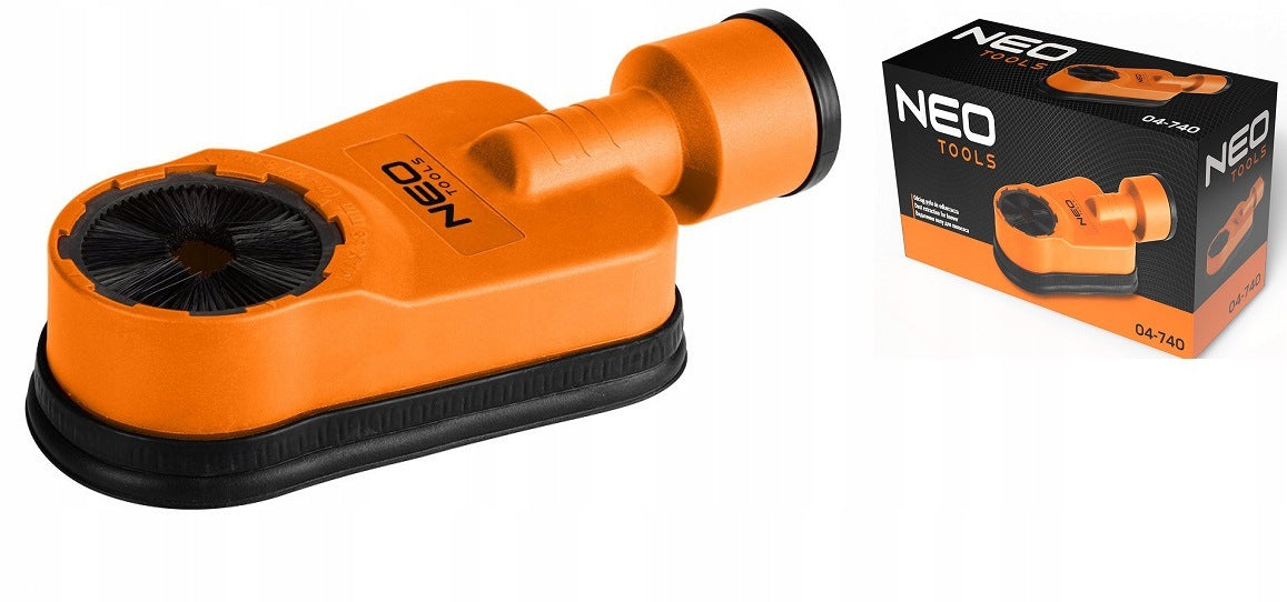 Odciąg pyłu do odkurzacza NEO 04-740 70 mm odpylacz warsztatowy, przystawka odsysająca, pojemnik 1 l
