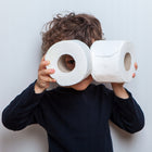 Biały Papier Toaletowy FluFFy 3 Warstwy 80 Rolek Ultra Miękki 9600 Listków celulozowy, bezzapachowy, suchy, do domu i