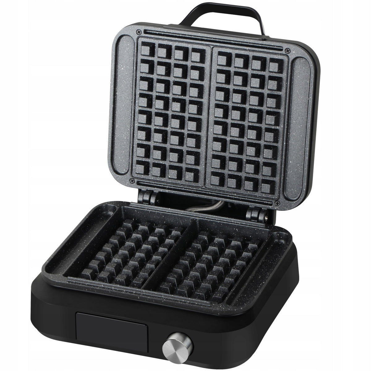 Gofrownica mocna 2200W regulacja temperatury i czasu 2 duże gofry lovio nominalna