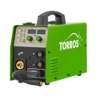 Spawarka migomat torros M2010 200A MIG MAG flux MMA TIG synergia zestaw półautomat do drutu 0,8–1,0 mm, zasilanie 230