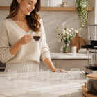 6x SZKLANKI TERMICZNE DO KAWY LATTE DRINKÓW 250ml Z UCHEM ATESTOWANE do herbaty i espresso, podwójna ścianka