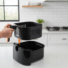Frytkownica beztłuszczowa 7l AIR fryer aigostar frytownica 1900W LCD czarna czarny