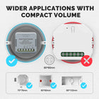 Przekaźnik Mini ZigBee moes ZM-104-M Tuya Home Assistant Zigbee2MQTT 10A moduł sterujący do automatyki domowej