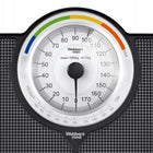 Klasyczna Waga Łazienkowa mechaniczna Analogowa do 180 KG czarna webber BMI czarny
