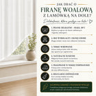 Firana gotowa z lamówką w łuk 200x150 firany krótkie gotowe gładkie firanki biała woalowa na taśmę, tunel lub żabki do