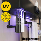 GRZEJNIK OSUSZACZ WIESZAK ŁAZIENKOWY ELEKTRYCZNY OGRZEWACZ RĘCZNIKÓW 450W 600 mm 180 mm grzewcza czarny