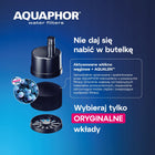Butelka filtrująca Aquaphor City 0,5l bidon na wodę lawenda fioletowa srebrny/szary