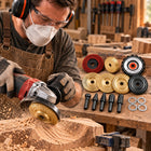 TARCZE DO SZLIFOWANIA CIĘCIA + FREZY DO DREWNA 100mm 22,2 FREZ TARNIK 16w1 do gałęzi, MDF, PCV, płyt wiórowych, krążki