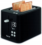 Toster tefal Toaster opiekacz TT640810 urządzenie do pieczywa, na 2 kromki, rozmrażanie chleba, 850 w, czarny