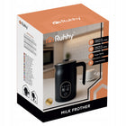 Spieniacz do Mleka Kawy Elektryczny Podgrzewacz 4w1 500W LED 270ml BPA free automat latte cappuccino, czarny dzbanek