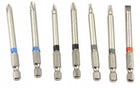 ZESTAW KOŃCÓWKI DO WKRĘTARKI BITY IMBUS TORX 56 EL nasadki wkrętakowe HEX Philips płaskie Pozidriv 1/4 cala 25 mm 75 mm