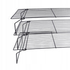 Kratka do studzenia babeczek ciastek lukrowania zestaw 3 szt 40x25cm ruszt cukierniczy metalowy do wypieków